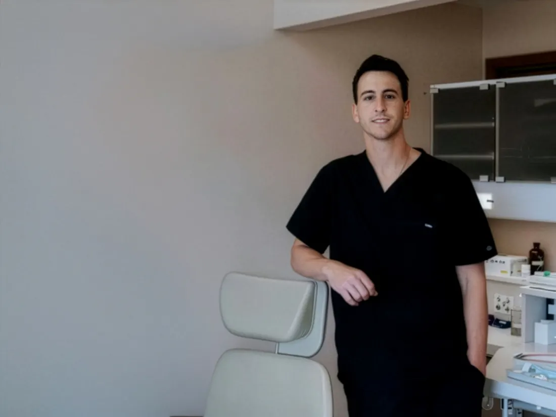 Dr. Phillip Arsuffi, DMD, in the treatment room